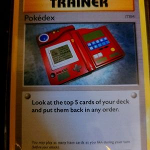 Rare pokemon card